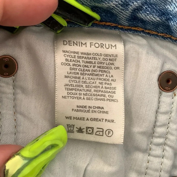 Denim Forum X Aritzia Joni High Rise Jeans - Picture 9 of 12